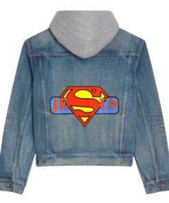 womens my superhero is jesus faith love god shirt hooded denim jacket 5247 hlyf7.jpg