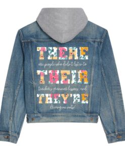 womens there their theyre english grammar teacher funny quotes hooded denim jacket 5995 695mm.jpg