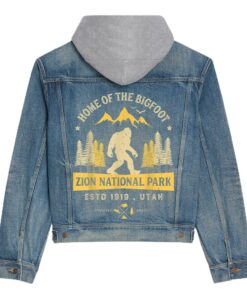 zion national park vintage bigfoot utah men women hooded denim jacket 7005 i475s.jpg