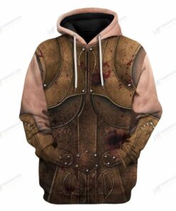 Personalized Achilles - 3D Printed Pullover Hoodie