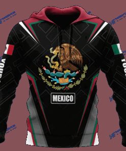Personalized Mexican - 3D Printed Pullover Hoodie