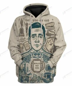 Personalized Michael Scott The Office Custom - 3D Printed Pullover Hoodie