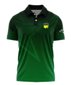 Personalized Masters Tournament Callaway Star Dark Green Pattern Style Classic - Polo Shirt
