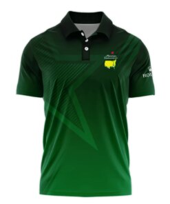 Personalized Masters Tournament Rolex Star Dark Green Pattern Style Classic - Polo Shirt