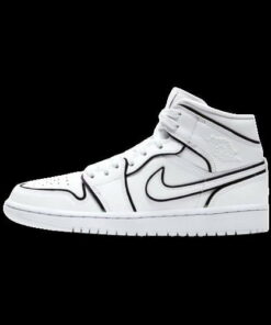 Air Jordan 1 Mid SE Iridescent Trim