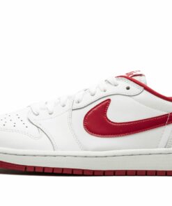 Air Jordan 1 Retro Low OG “White / Varsity Red”