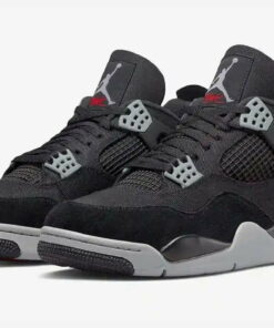 Air Jordan 4 Retro SE Black Canvas