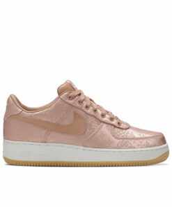 CLOT x Nike Air Force 1 Low Rose Gold Silk
