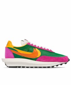 Nike LDWaffle x Sacai Green Pink