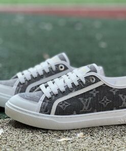 Louis Vuitton Frontrow Sneaker Monogram Denim Grey