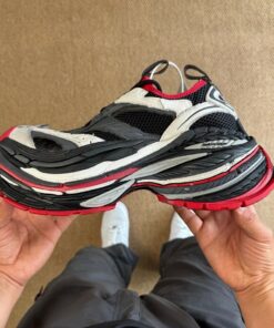 Balenciaga 3XL Trainer Black White Red Grey