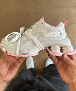 Dior B33 Sneaker Beige and Pink 3SN290ZNN_H167