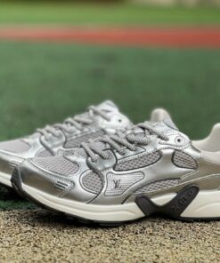 Louis Vuitton LV Run Away Pulse Trainer Metallic Silver 1ABCGM