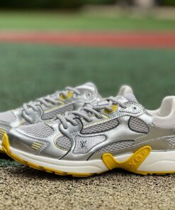 Louis Vuitton LV Runner Tatic Sneaker 1AA69R Silver Yellow