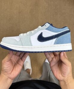 Air Jordan 1 Low Bleached Denim DV1307-100