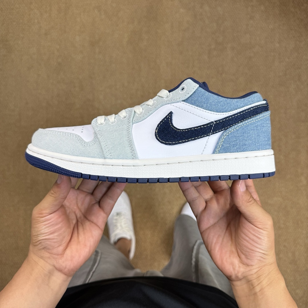 Air Jordan 1 Low Bleached Denim DV1307-100