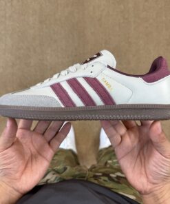 Adidas Samba OG Cream White Better Scarlet Gum IE7015