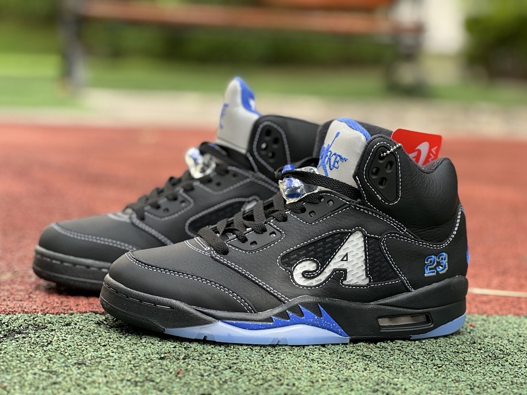 Air Jordan 5 Alpha Sample Black Blue