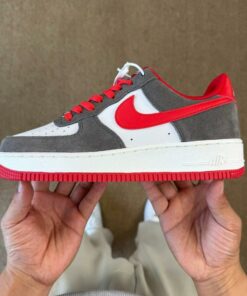 Nike Air Force 1 Low White Cool Grey University Red