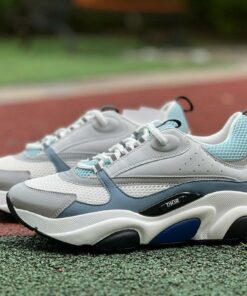 Dior B22 Sneaker White Grey Blue