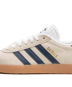 Gazelle "Off White / Dark Blue / Gum" IE0546