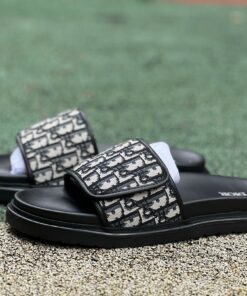 Dior Act Sandal Black Dior Oblique Jacquard 3SA103ZCD_H961