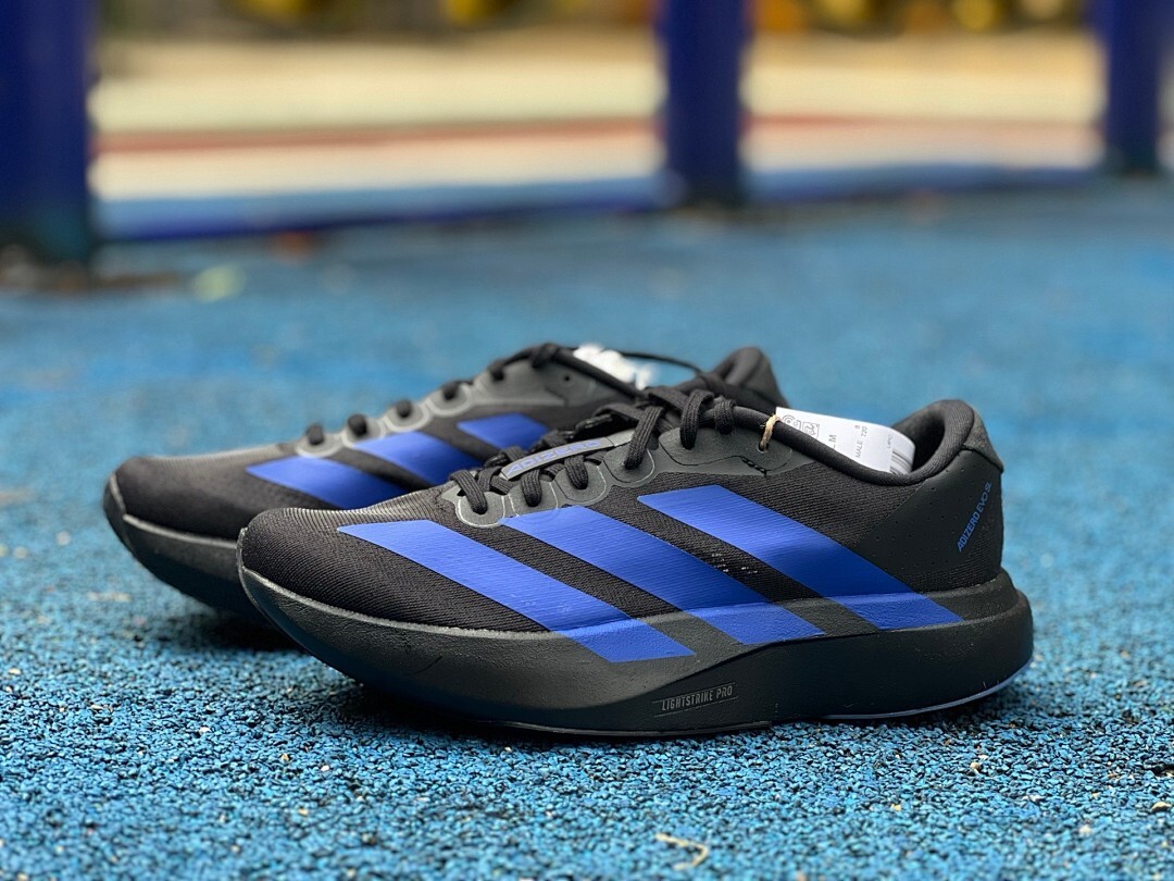 Adidas Adizero SL Black Royal Blue Running Shoes