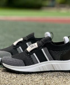 Christian Dior Black White Knitted Trainers