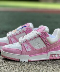 Louis Vuitton LV Trainer Sneaker Pink Monogram