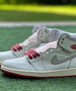 A Ma Maniére x Air Jordan 1 High OG SP Sail Burgundy Crush DO7097-100