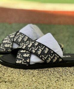 Dior Granville Flat Sandal Dior Oblique