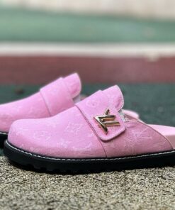 Louis Vuitton LV Easy Mule Pink Monogram Denim M82285