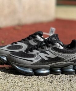 New Balance 1906R Black Grey with Translucent Segmented Sole