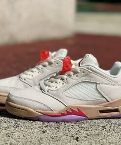 Air Jordan 5 Low Light Orewood Brown Crimson Bliss Plum Fog FJ4563-100