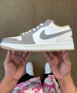 Air Jordan 1 Low "Cement Grey" 553558-053