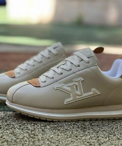 Louis Vuitton LV Runner Sneaker Beige Leather