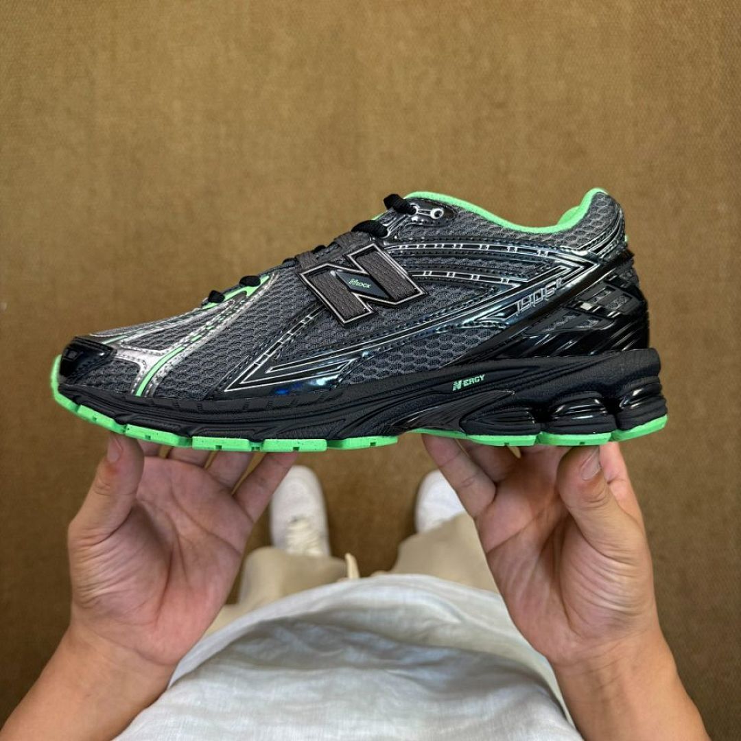 New Balance 1906R M1906RGA Phantom with Vibrant Green