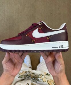 Nike Air Force 1 Low '07 'Dark Beetroot Metallic Gold' DV1234-600