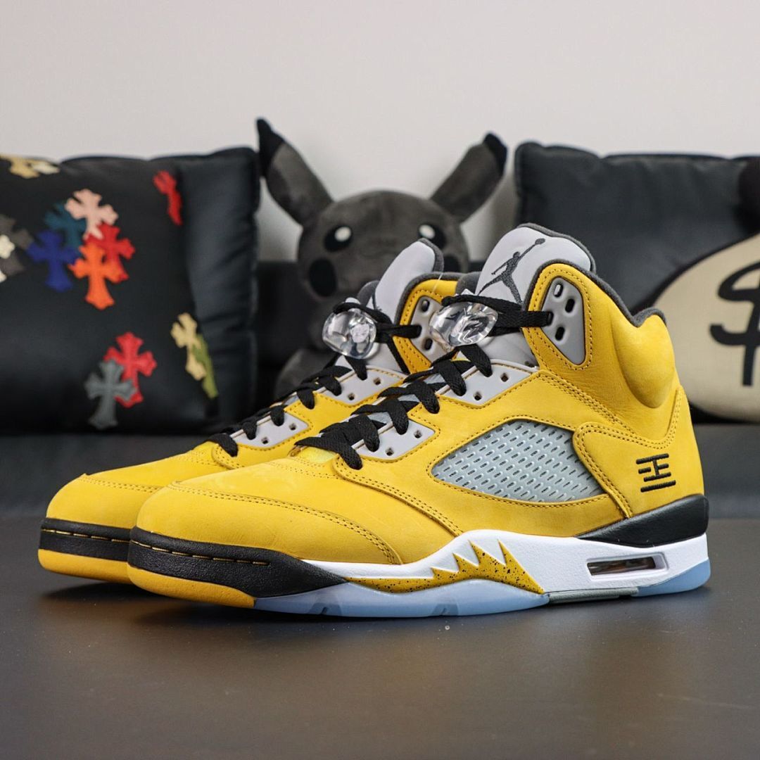 Air Jordan 5 Retro Varsity Maize Michigan CQ9545-700