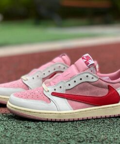 Air Jordan 1 Low Atmosphere University Red Sail