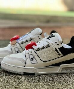 Louis Vuitton LV Trainer Sneaker White and Black