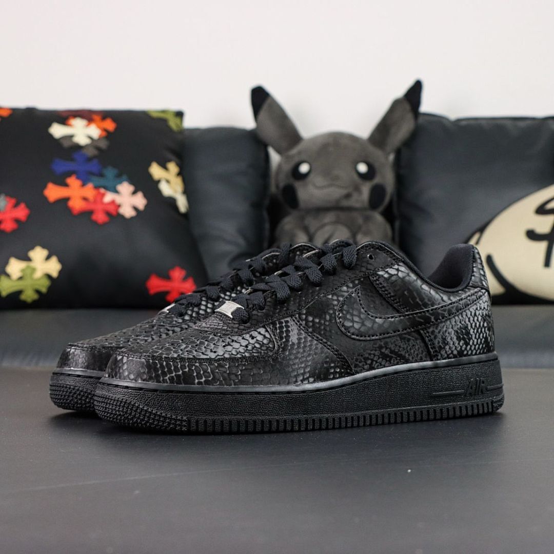 Nike Air Force 1 '07 PRM Black Python 898889-007