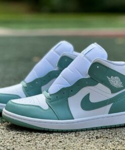 Air Jordan 1 Mid Island Green 554724-132