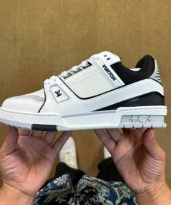 Louis Vuitton LV Trainer Sneaker White and Black