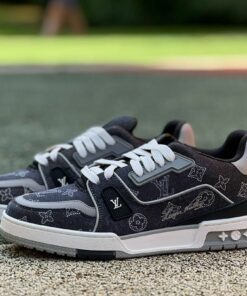 Louis Vuitton LV Trainer Sneaker Monogram Denim 1A8K90