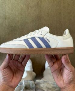 Adidas Samba OG Wonder White Blue Dawn Gum IE7015