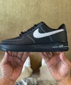 Nike Air Force 1 '07 LV8 "Contrast Stitch" Black/Grey Fog/White CT2302-002
