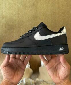 Nike Air Force 1 '07 LV8 Black Metallic Silver White CW7577-001