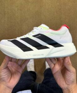 Adidas Adizero Adios Pro 3 Running Shoes White Core Black Lucid Lemon HQ3511