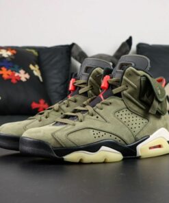 Air Jordan 6 Retro Travis Scott Medium Olive CN1084-200